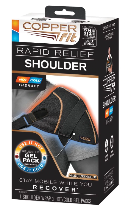 Rapid Relief Shoulder Compression Wrap - Copper Fit